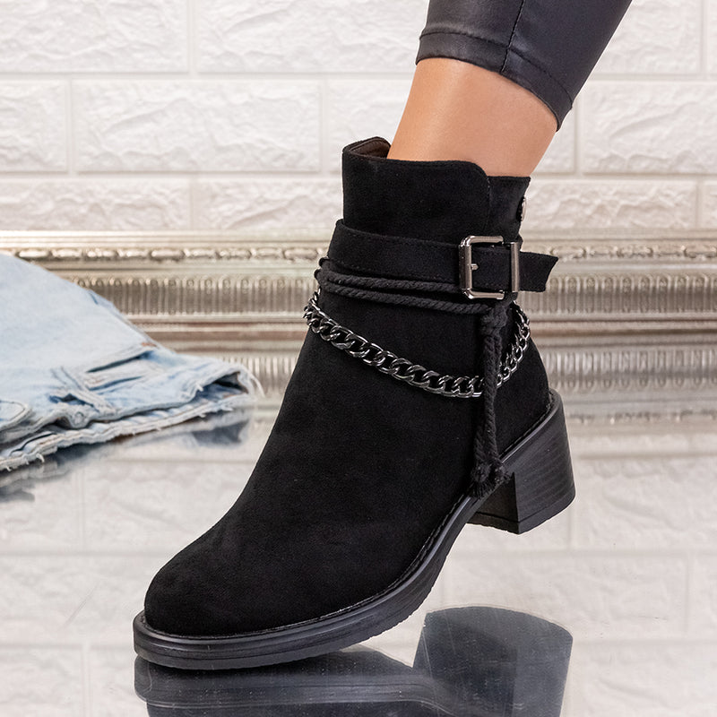 Ghete dama Alehandra - Black