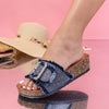 Papuci dama Margo - Navy