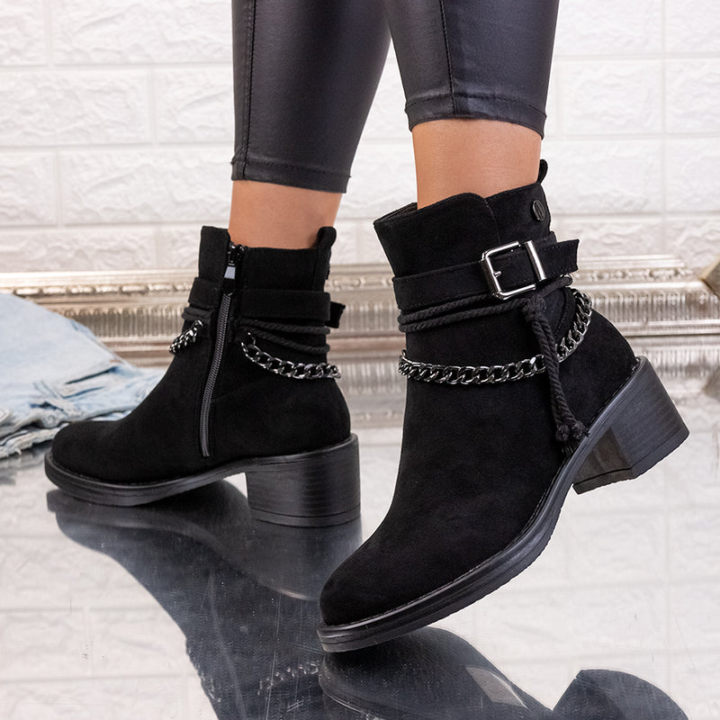 Ghete dama Alehandra - Black