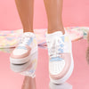 Pantofi sport Sanaya - White/Pink