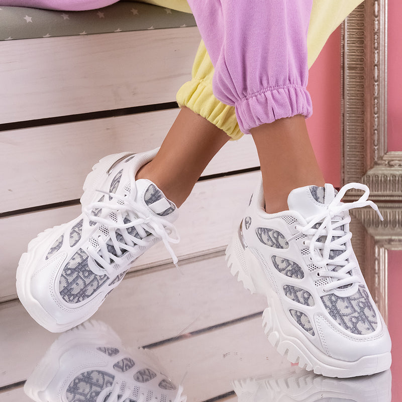 Pantofi sport Eviana - White