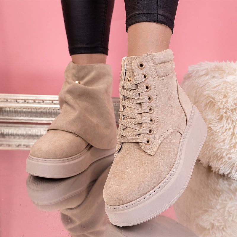 Pantofi sport Boyana- Khaki