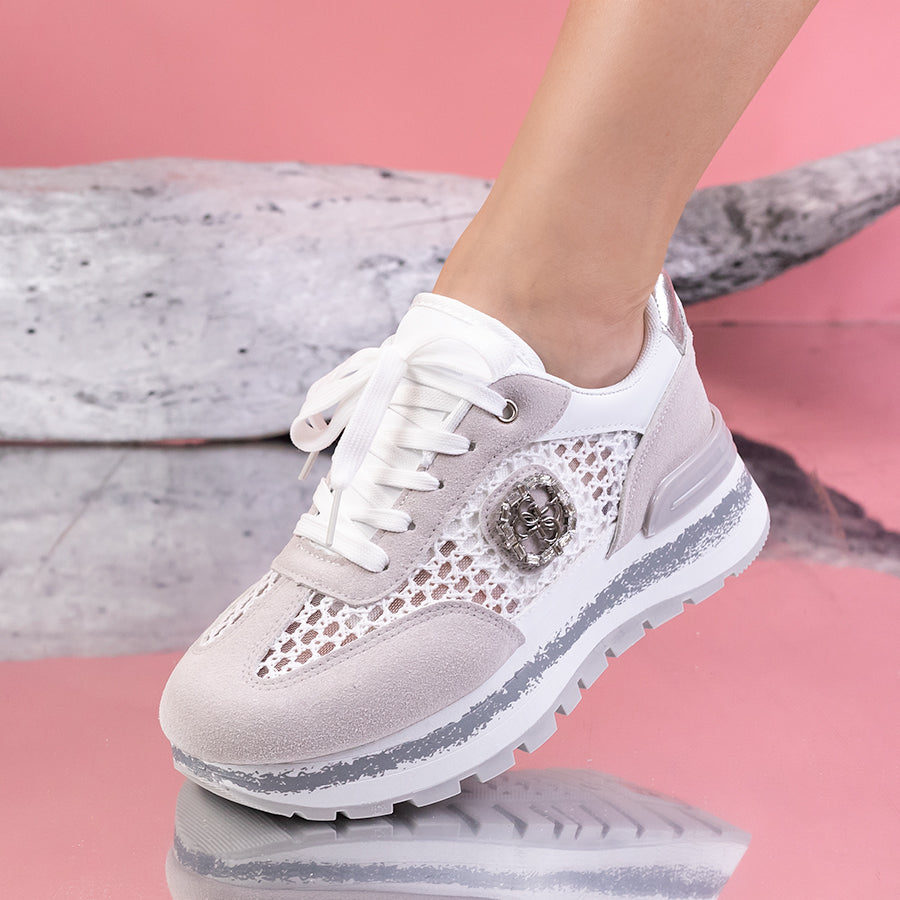 Pantofi sport Samira - White