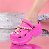Papuci dama Trisa - Pink