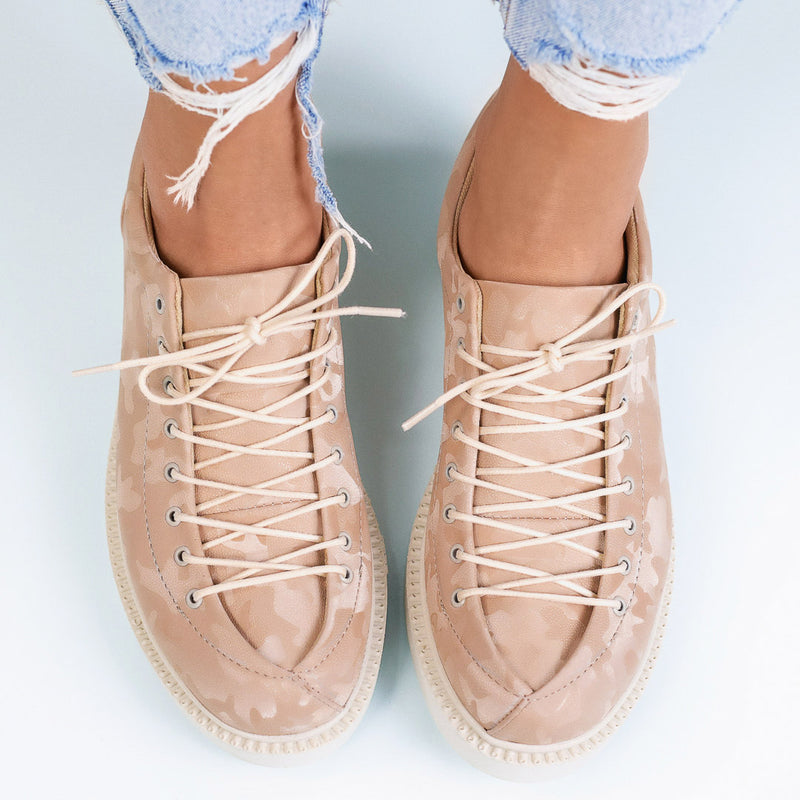 Pantofi casual Aria - Beige