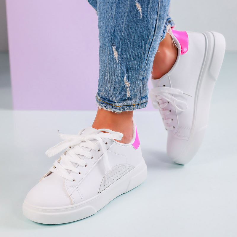 Pantofi sport Klarisa - White