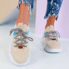 Pantofi sport Liliyan - Khaki