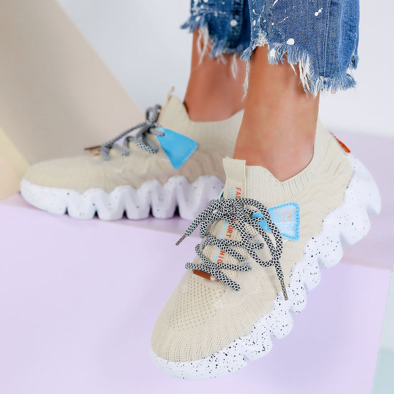 Pantofi sport Liliyan - Khaki