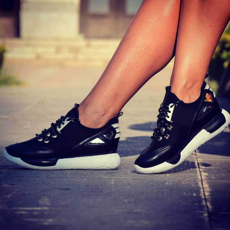 Pantofi sport Rebel - black