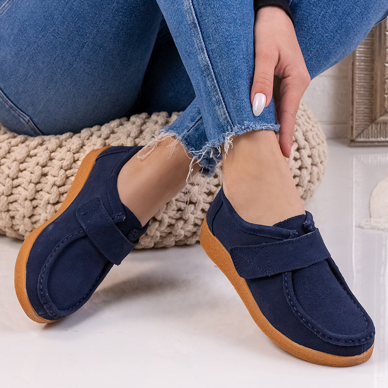 Mocasini dama Briana - Navy