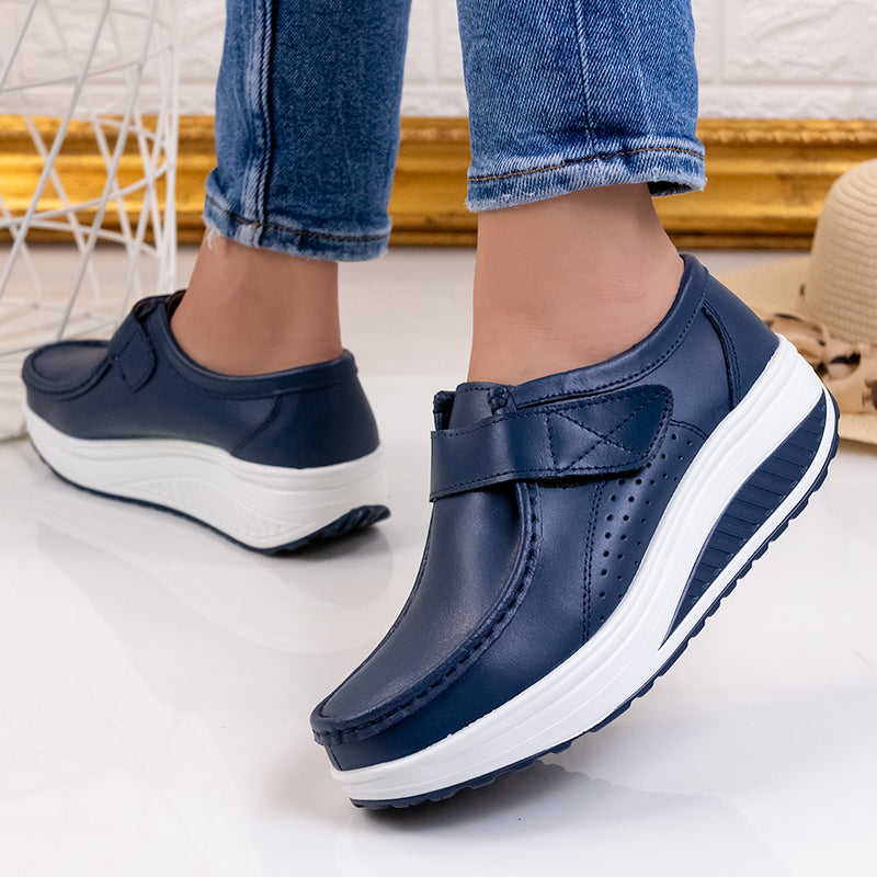 Mocasini dama Penny - Navy