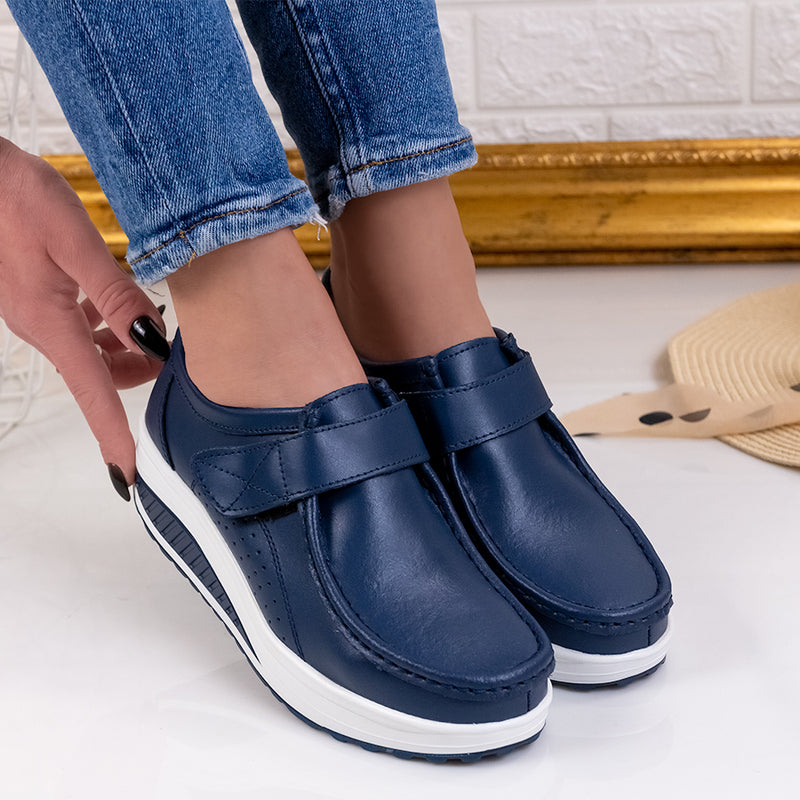 Mocasini dama Penny - Navy