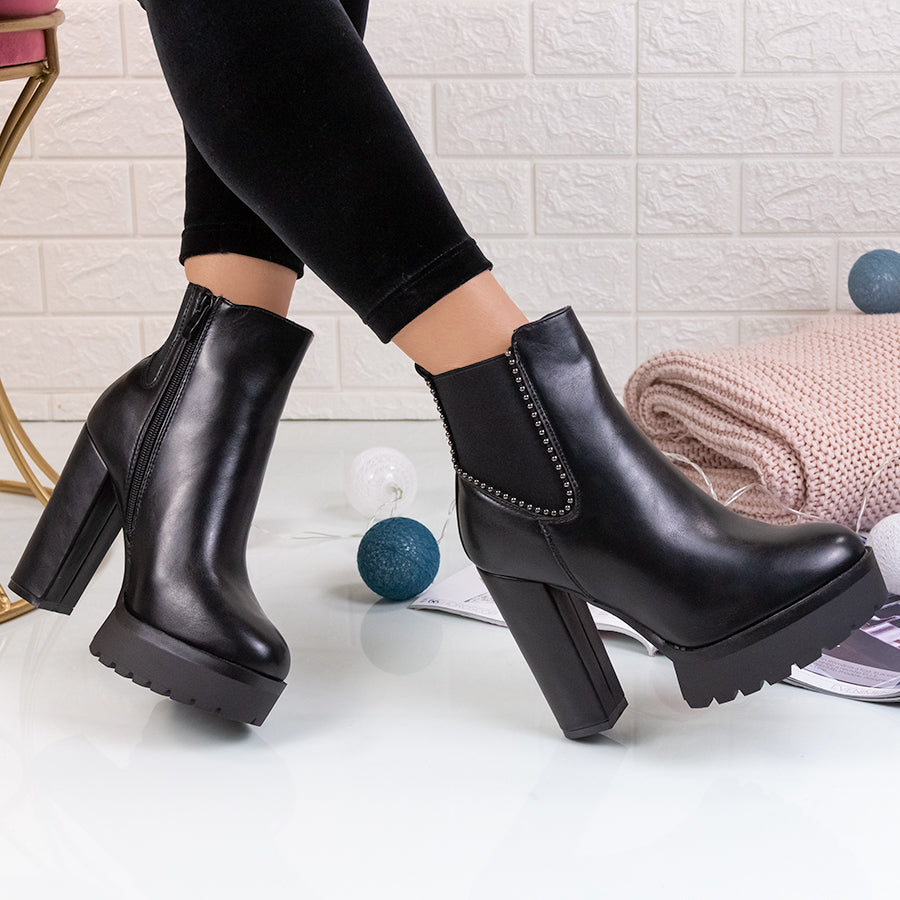 Botine dama Savelia - Black