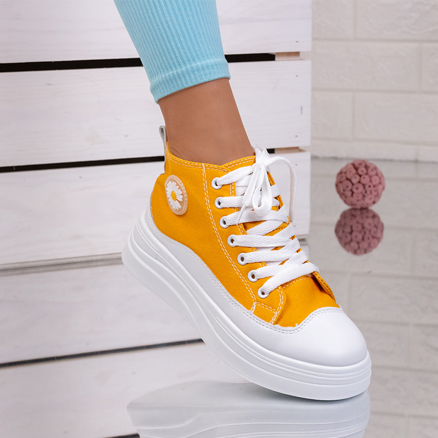 Pantofi sport Joan  - Yellow