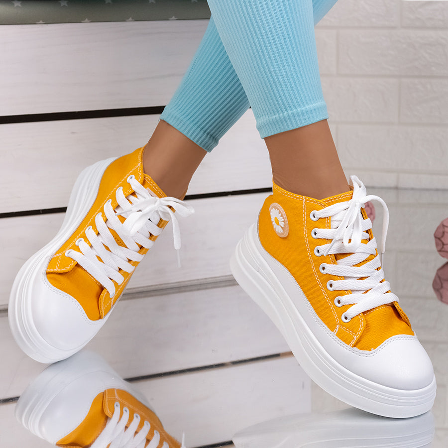 Pantofi sport Joan  - Yellow