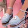 Espadrile dama Lusy - Blue