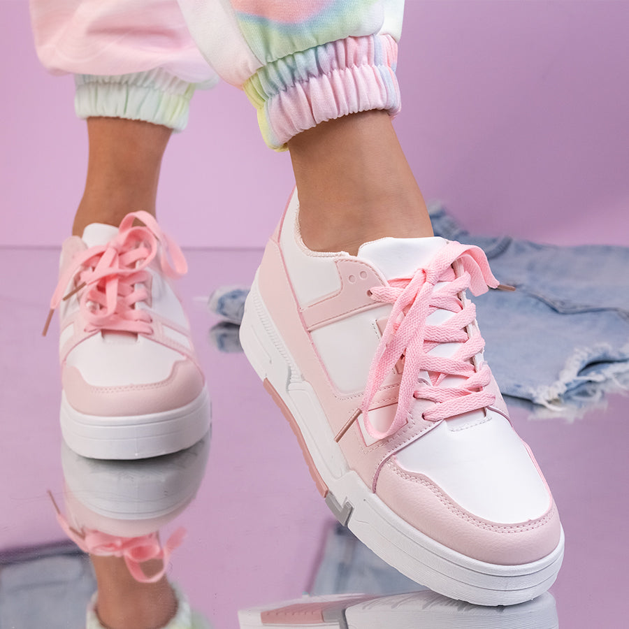 Pantofi sport Kayana - White/Pink