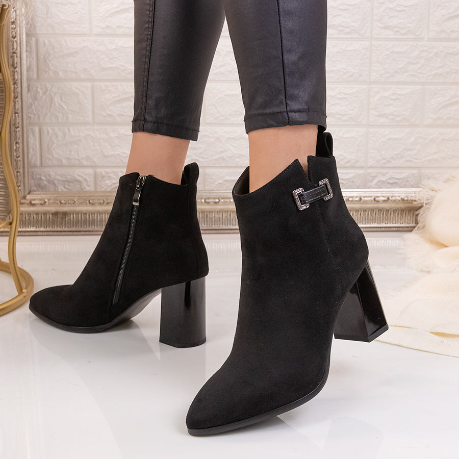 Botine dama Helia - Black