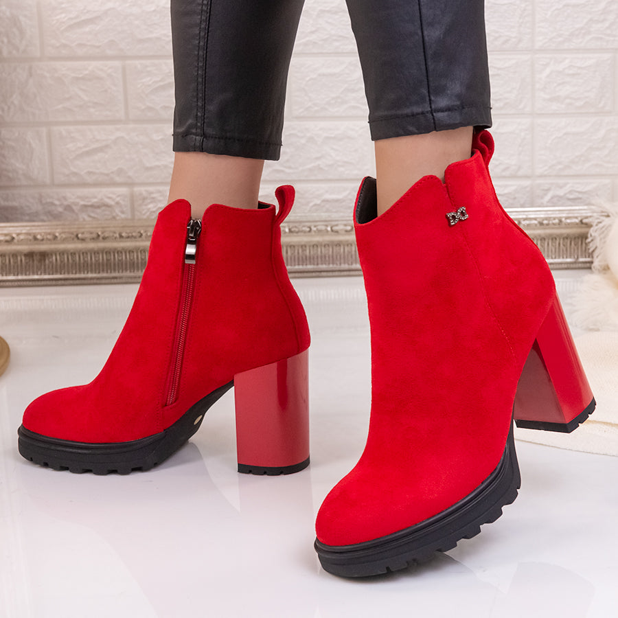 Botine dama Peny - Red