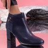 Botine dama Makrina - Navy