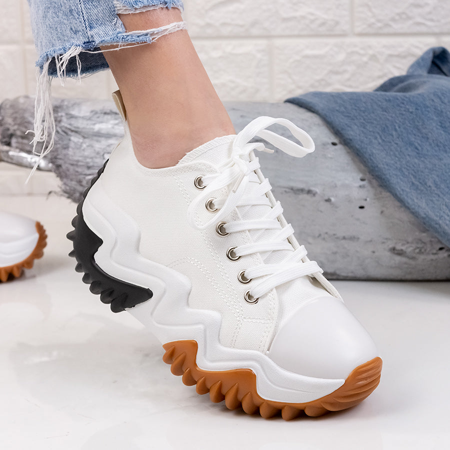 Pantofi sport Mirela - White