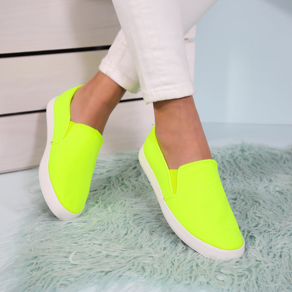 Tenisi dama Neon - Green