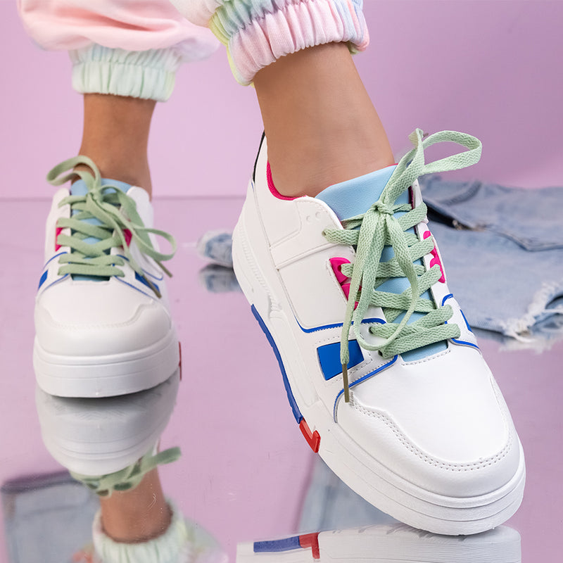 Pantofi sport Kayana - White/Blue