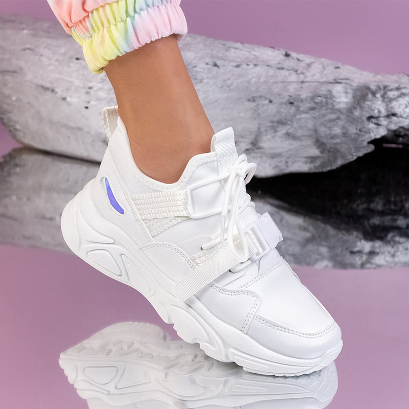 Pantofi sport Deya - White