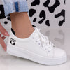 Pantofi sport Janet - White/Black