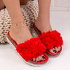 Papuci dama Sintia - Red