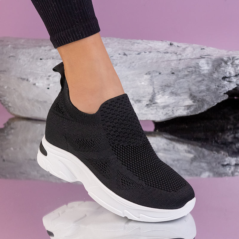 Pantofi sport cu platforma Valina - Black