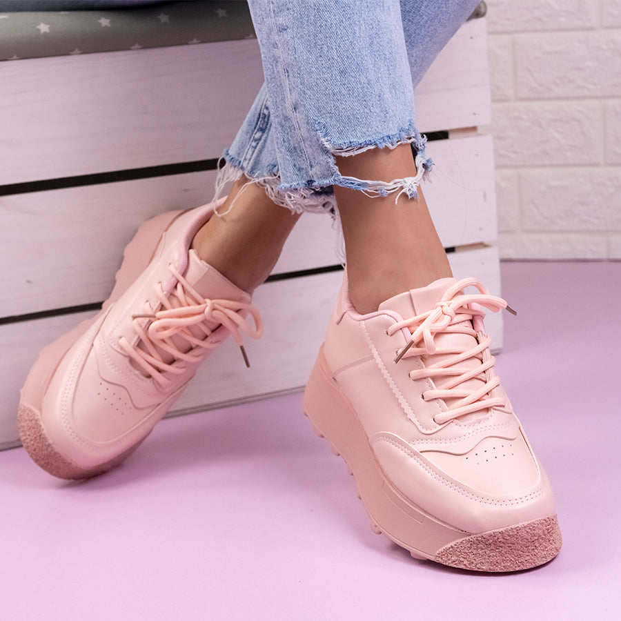 Pantofi sport Alina - Pink