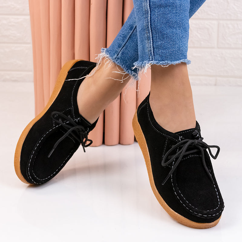 Mocasini dama Armela - Black