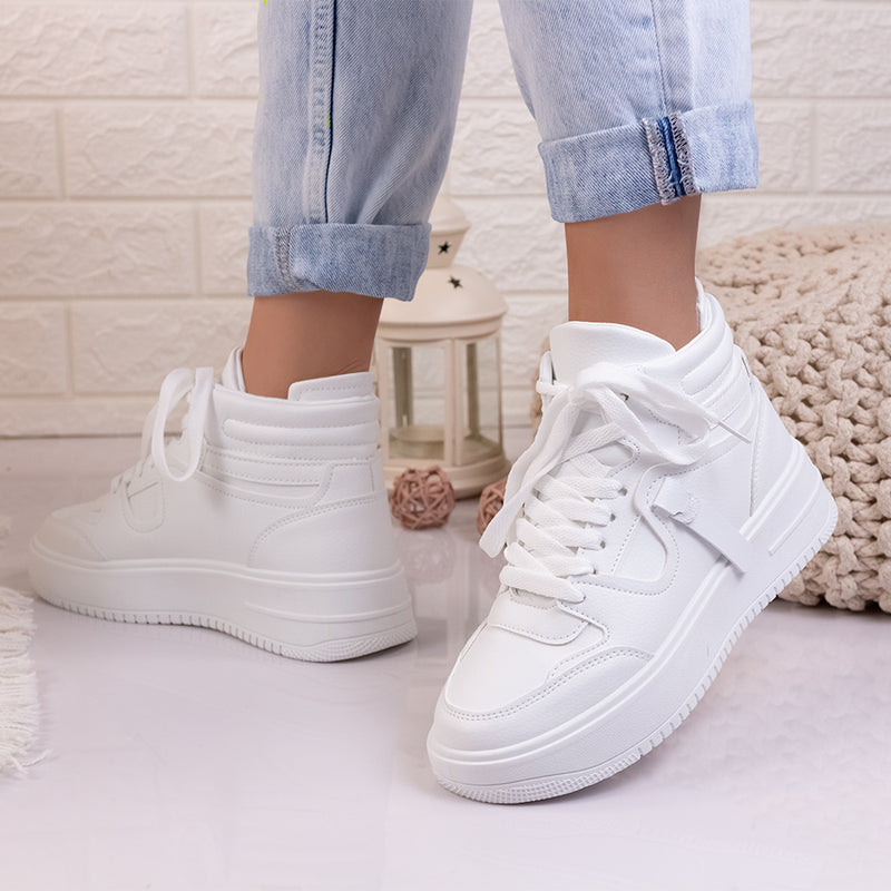 Pantofi sport Miraya - White