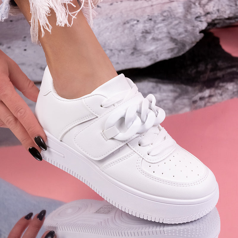 Pantofi sport Yanina - White