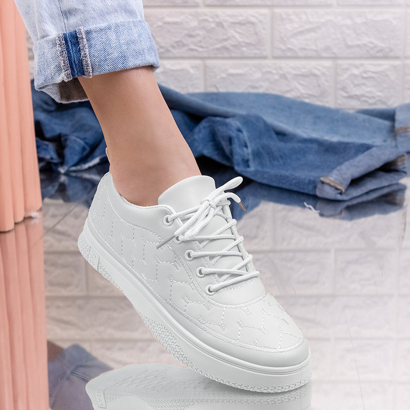 Pantofi sport Sinora - White