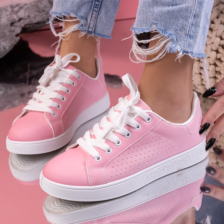 Pantofi sport Alira - Pink (se face roz la lumina zilei)