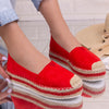 Espadrile dama Brenda - Red