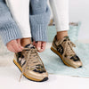 Adidasi dama Trinity brown camouflage