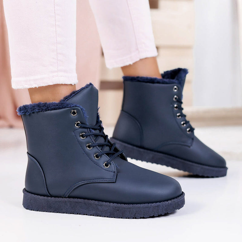 Bocanci dama Milla - Navy