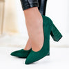 Pantofi dama cu toc Dolly - Green