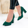 Pantofi dama cu toc Dolly - Green