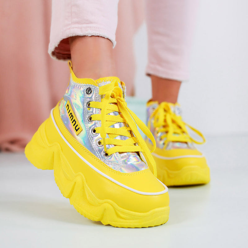 Pantofi sport Adele - Yellow