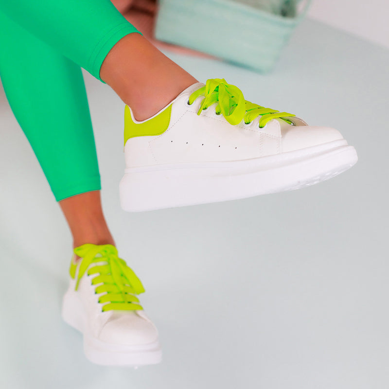 Pantofi sport Ferry - White/Green