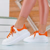 Pantofi sport Ferry - White/Orange