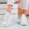 Pantofi sport Marie - White/Yellow