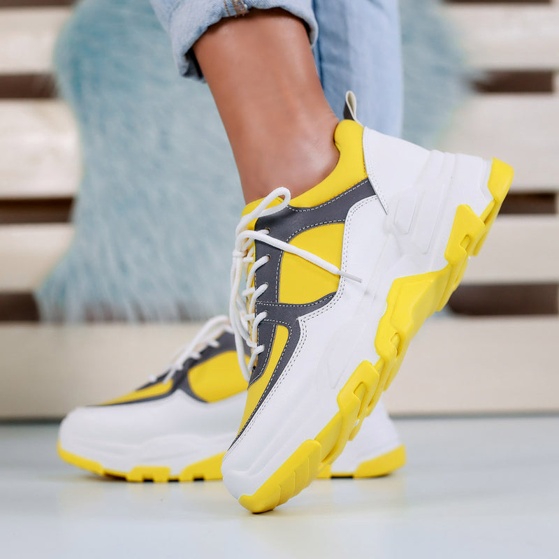 Pantofi sport Rayana - Yellow