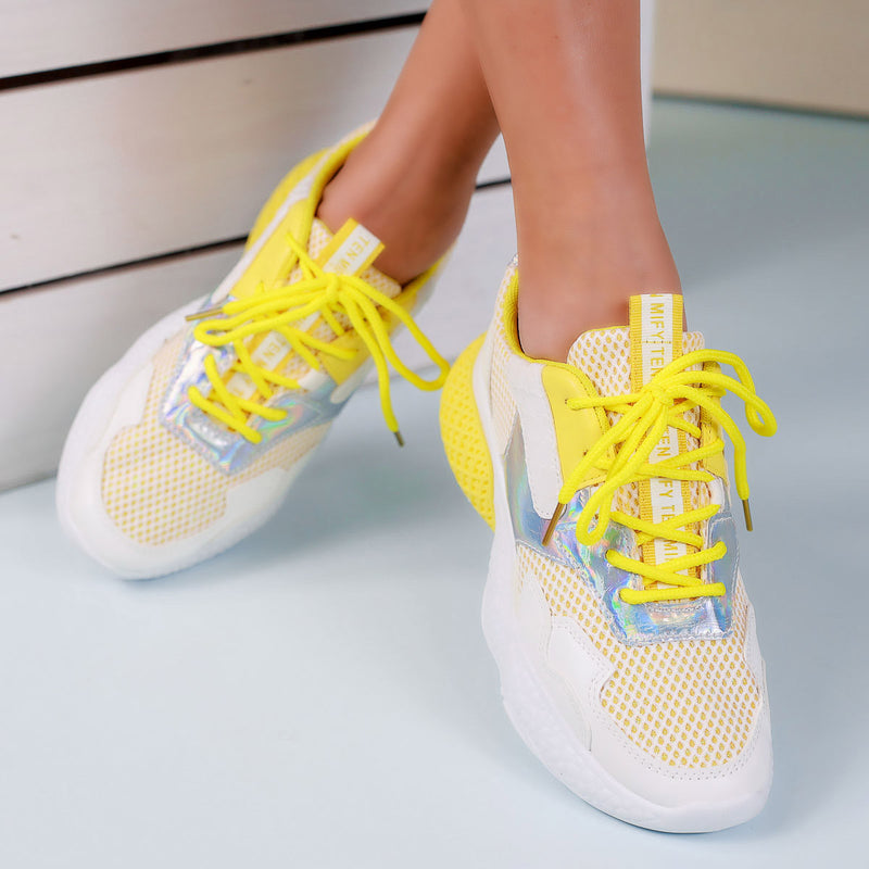 Pantofi sport Angel - Yellow