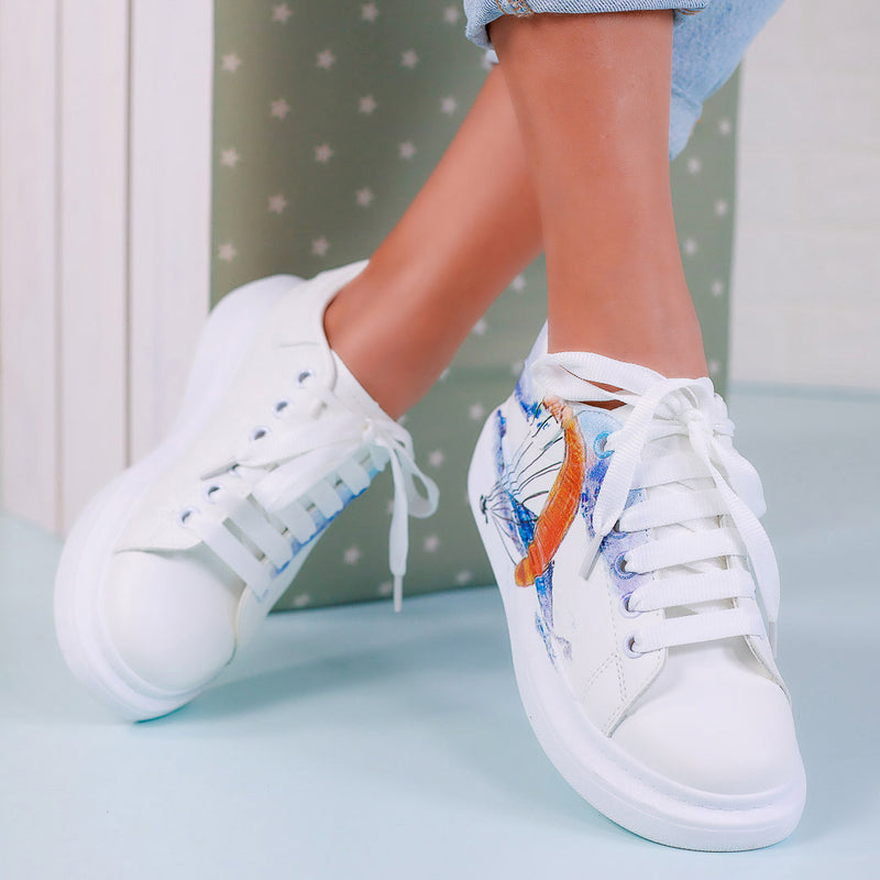 Pantofi sport Vella - White