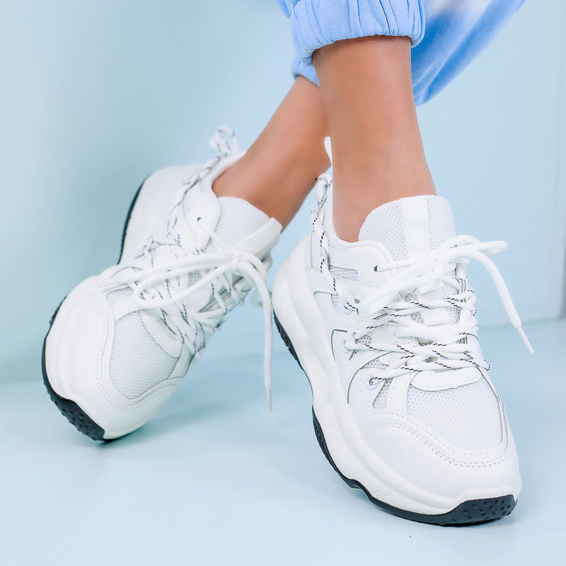 Pantofi sport Almenia - White